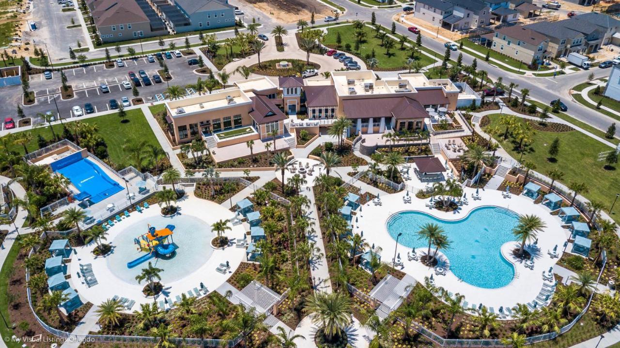 Modern Villa Wprivate Pool&Spa, Free Water Park 올랜도 외부 사진