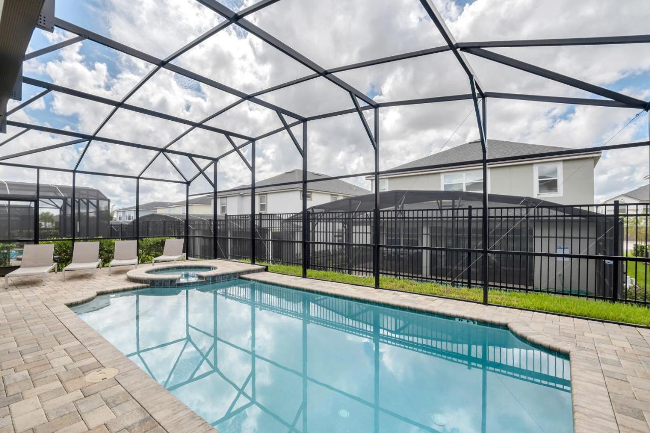Modern Villa Wprivate Pool&Spa, Free Water Park 올랜도 외부 사진